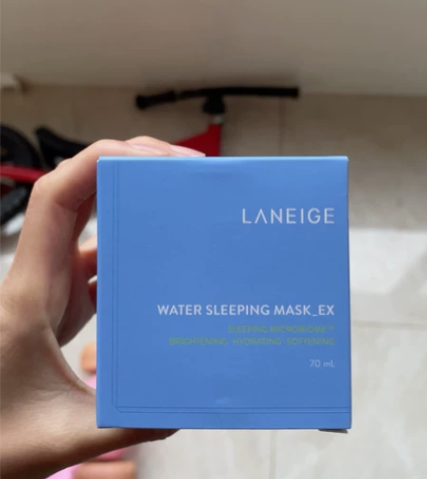 兰芝睡眠面膜70毫升,盒子被孩子剪烂了点,...