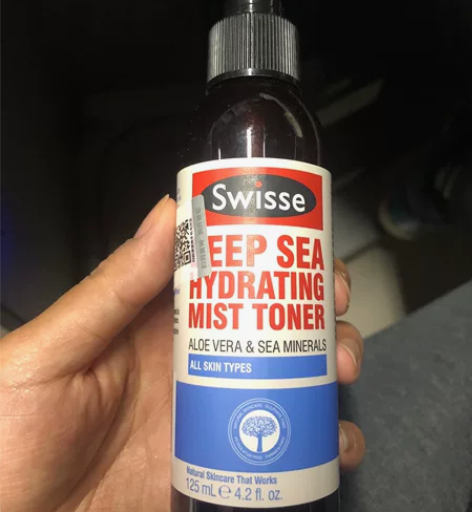 swisse深海保湿喷雾补水镇静敏感肌可用...