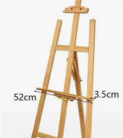 全新实木质画架，1米75左右高，也可用作迎...