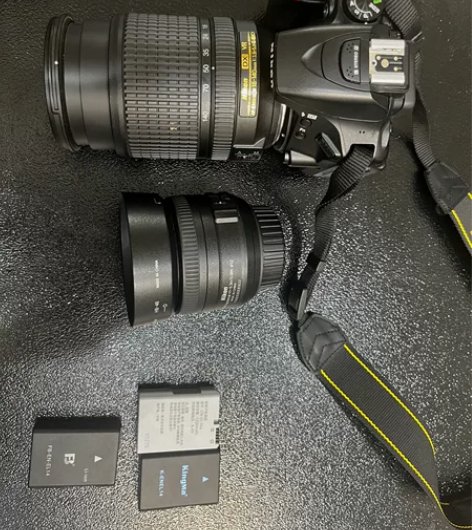 尼康D5600 带两个镜头 尼康18140...