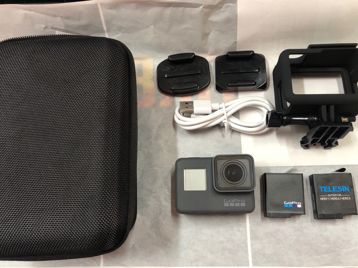 GoProblack5 闲置出送2块电池机...