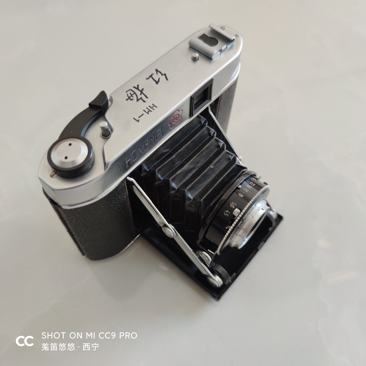 红梅HM-1折叠相机，自己收藏非一手收入，...
