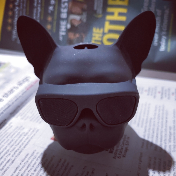 创意蓝牙音箱，超酷个性狗头，适合车用、悬挂