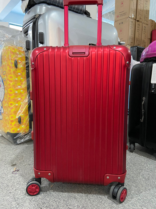 正品原货！网易严选20寸全铝镁合金拉杆箱行...