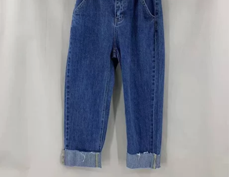 全新韩版牛仔裤蓝色XL（120-135斤）...