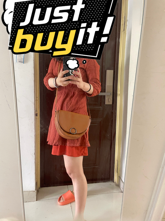 #支持面交#毕业季#随缘出闲置#牛皮色斜挎...