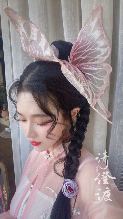 【绛悠堂】赵飞燕魏晋南北朝女大袖襦刺绣花改...