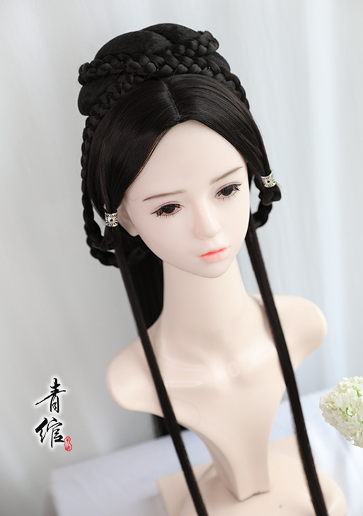 青绾汉服坦领大袖衫魏晋古风古装cos万用假...