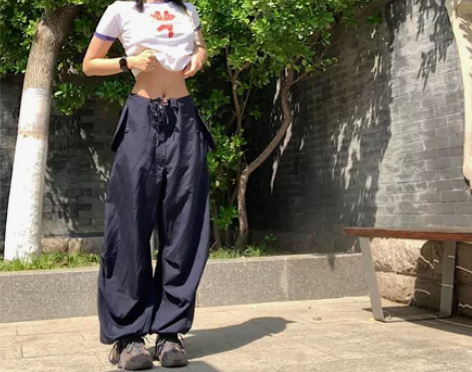 IC独家 街头～Navy藏蓝色黑白粉橙橘暗...