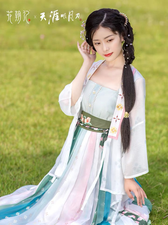 白桃乌龙 天涯明月刀x花朝记 明汉元素合领...