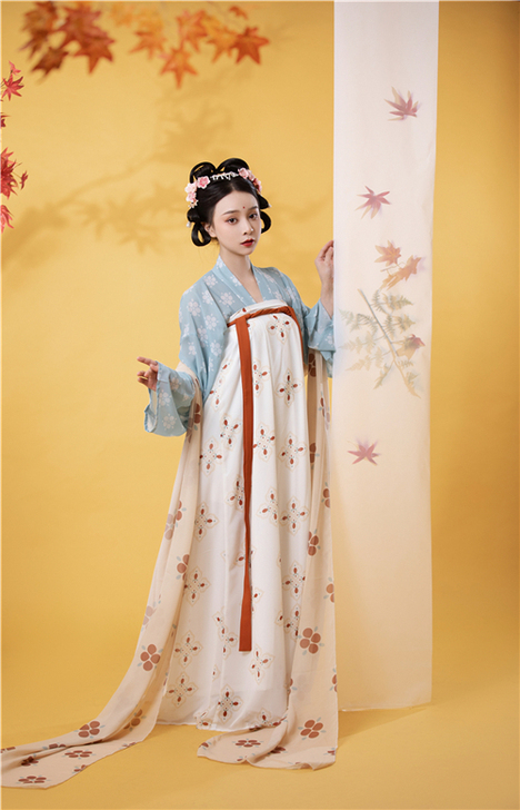 【出】杉梅原创 长安街 唐风复原款齐胸汉服...