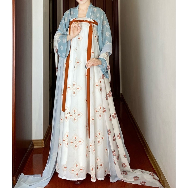 清仓处理：杉梅原创长安街唐风复原款齐胸汉服...