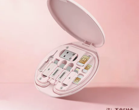 都市生存卡多功能数据线三合一60W快充手机...
