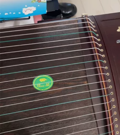 自家孩子的古筝，实体店购买，九成新，音质好...