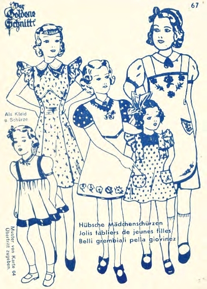 vintage复古服装纸样图纸