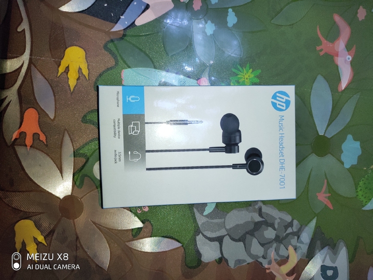 惠普耳机DHE-7001,全新未拆封。