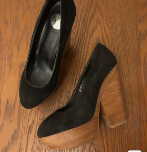 ggcc春秋防水台显瘦真皮高跟鞋单鞋优雅 ...