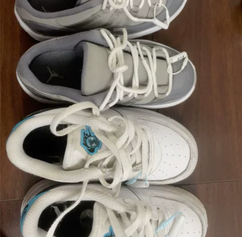 耐克，乔丹男宝鞋，新旧如图，码数如图，包邮...