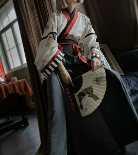 徐娇织羽集【打翻废纸篓 】汉服女晋制秋季交...