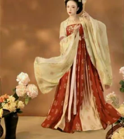 退坑出汉服 裳云兮诃子裙全套  s码 有披...