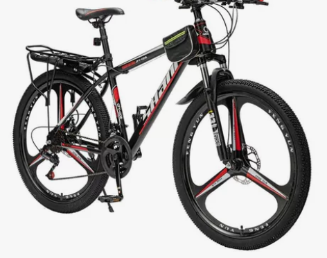 自行车成年人男女款变速减震山地车学生越野赛...