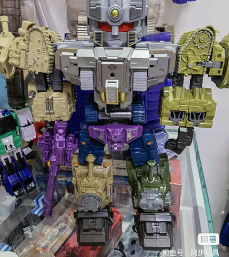 变形金刚粤星坦克战队6款合体组合包邮出售 ...