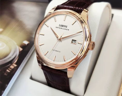 品牌正品罗宾尼男士手表机械表男全自动超薄新...