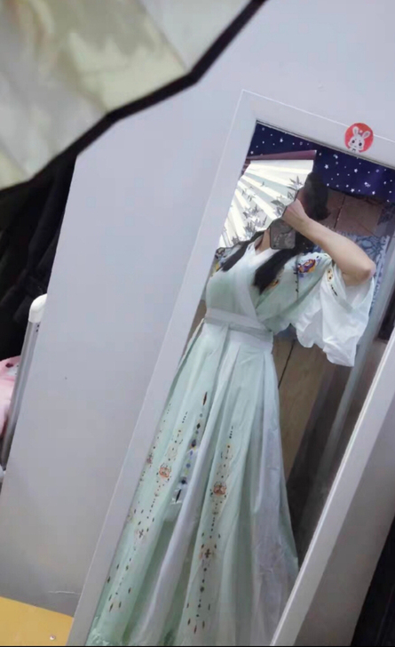 女朋友的艺缕原创芙蕖汉服女秋冬襦裙重工刺绣...