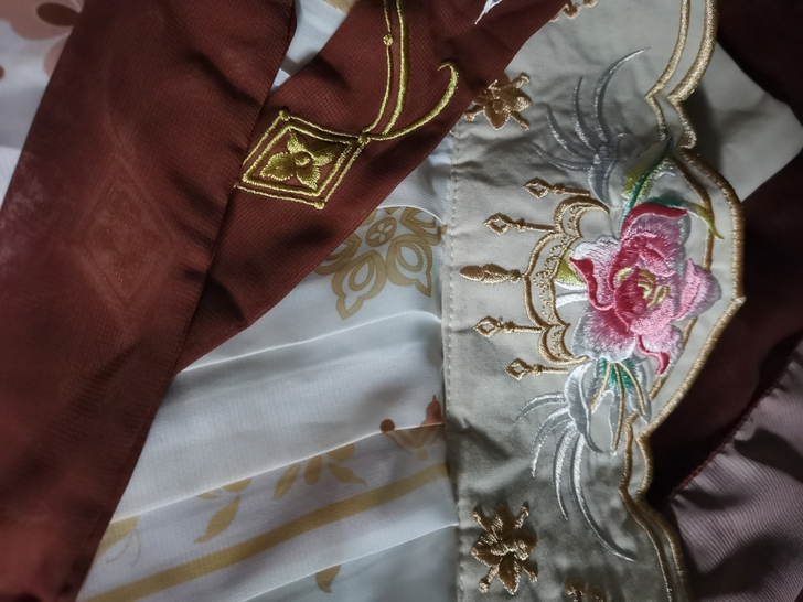 玉术一览芳华汉服,前卖家穿一洗一,到货仅试...