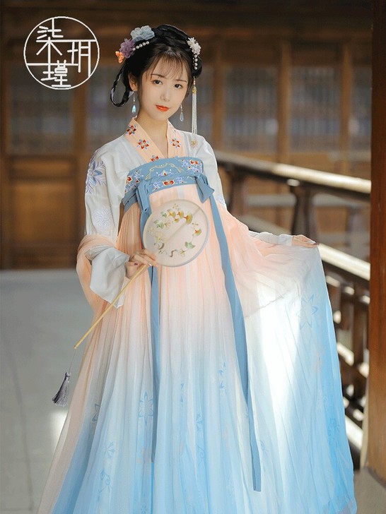 （出），柒玥瑾家的齐胸襦裙，汉服