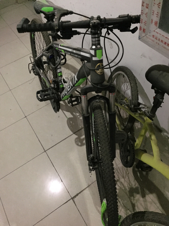 凤凰自行车现在用不上了当废品出，应该能骑