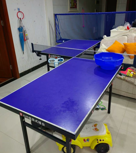 ai15组装1/4乒乓球台2张，9.5成新...