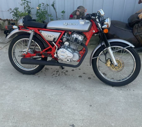 三鑫复古150,喜欢的联系,1000多公里...