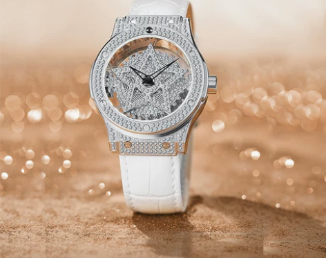 Davena 31669 腕表五芒星手表全...