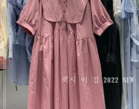 2022年夏季日系复古文艺学院风大耳朵娃娃...