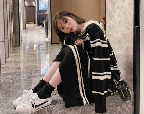 【99划算价】【减20】慵懒风韩版宽松日系...