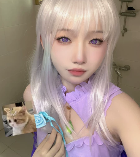 【专人尾款】艾米莉亚睡衣 m码 初兽猫家 ...