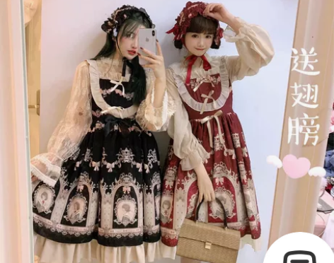 森女系现货歌颂天使想去海边原创lolita...