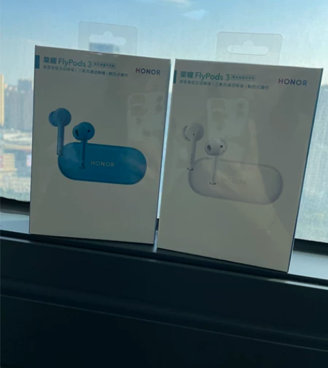 荣耀FlyPods3 无线蓝牙耳机全新未拆...