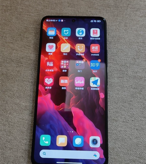 红米K50，12+256G，墨羽色，整体9...