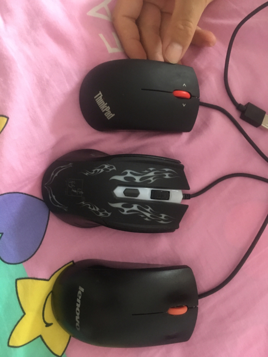 家中闲置鼠标，都是买电脑配的。家中有无线的...