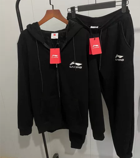 【运动套装】李宁Lining男士薄款开衫春...