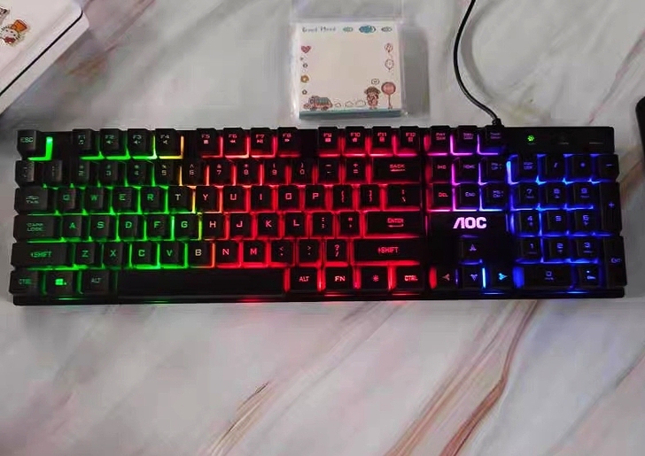 【亏本清仓】AOC KB121机械手感有线...