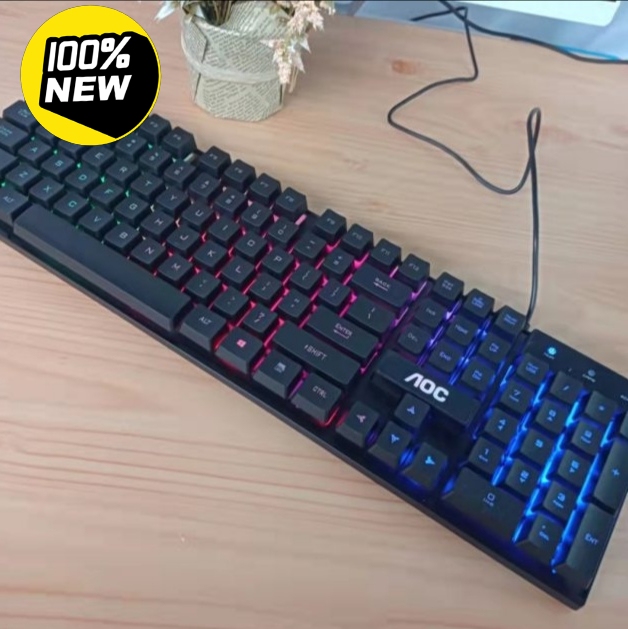 【限时特价】AOC KB121机械手感有线...