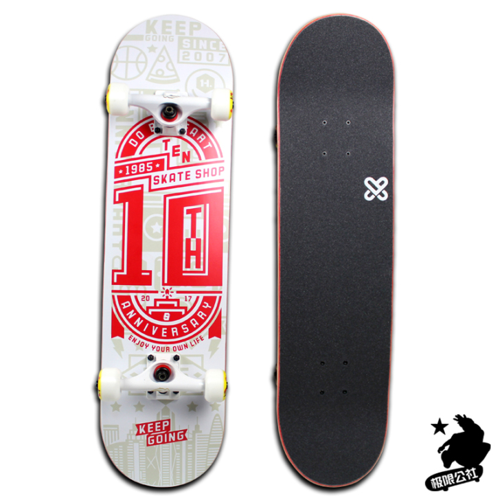 DIY 滑板 买回来几乎没有怎么滑过，表面...