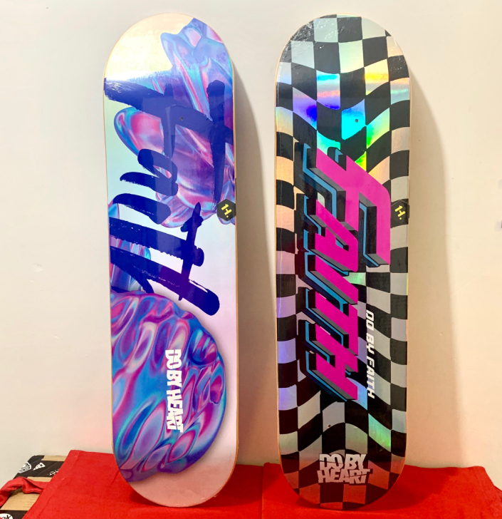 dbh最新款浪潮！全新未拆封 专业滑板板面...