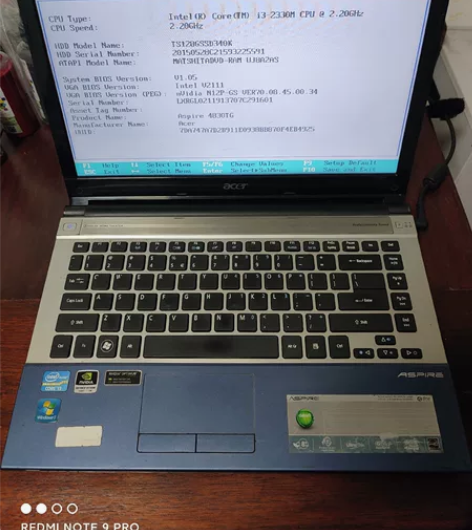 宏碁Acer Aspire 4830TG手...