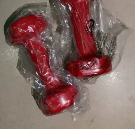 女士小哑铃家用哑铃健身塑臂瘦臂 全新 原包...