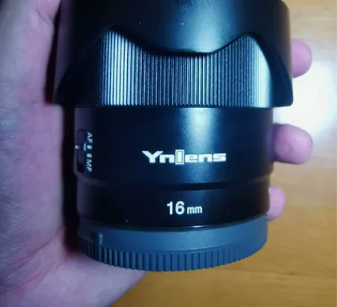 永诺16mm f1.8索尼e口，半画幅镜头...