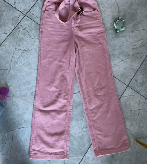 全新粉色阔腿裤，189入，能穿80到94斤...